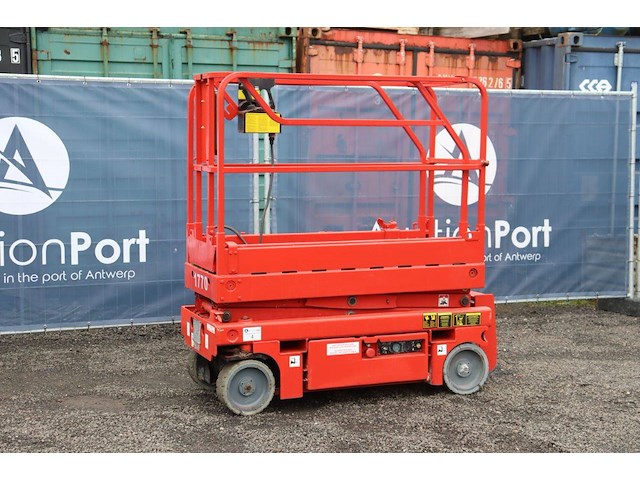 Schaarlift haulotte optimum 6 elektrisch 6.45m 2008 - afbeelding 1 van  1