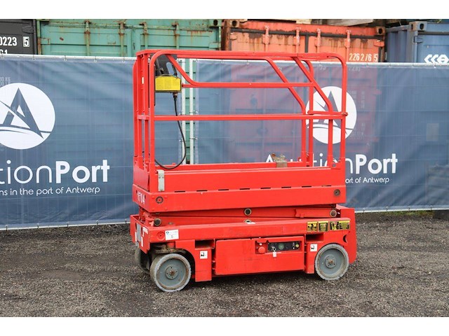 Schaarlift haulotte optimum 6 elektrisch 6.45m 2009 - afbeelding 1 van  1