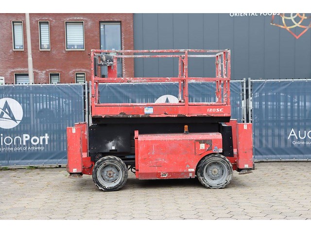 Schaarlift manitou 120sc diesel 11.96m 2010 - afbeelding 1 van  1