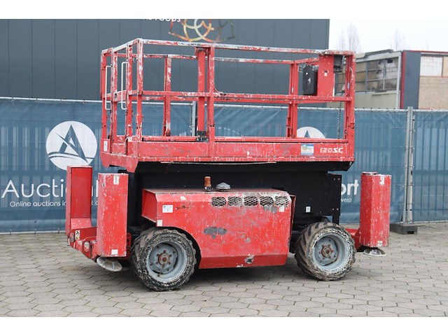 Schaarlift manitou 120sc diesel 12m 2010 - afbeelding 1 van  1