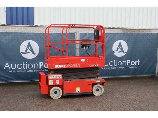 Schaarlift manitou 78 xe elektrisch 7.75m 2003 - afbeelding 1 van  1