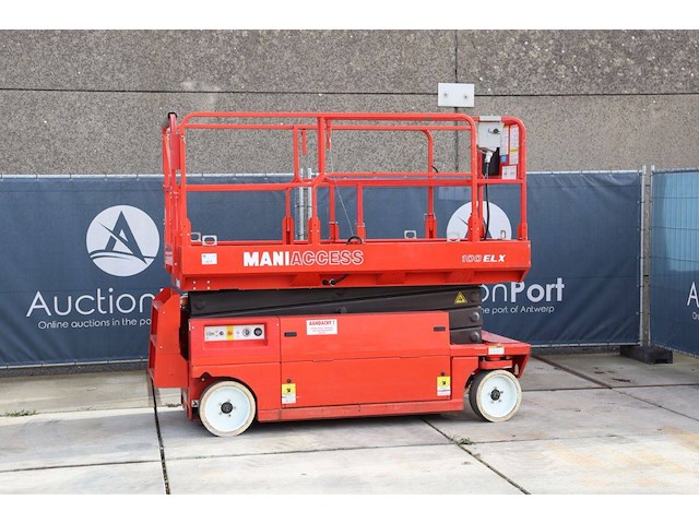 Schaarlift manitou maniaccess 100 elx elektrisch 10m - afbeelding 1 van  1