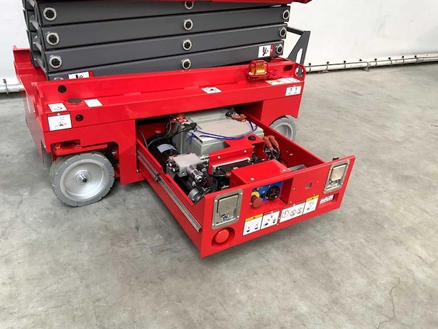 Schaarlift mantall xe60 mini - 6.4m – werkhoogte 6,4 m - afbeelding 16 van  27