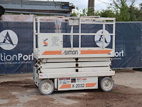 Schaarlift simon x-2032 elektrisch 8.1m 1996
