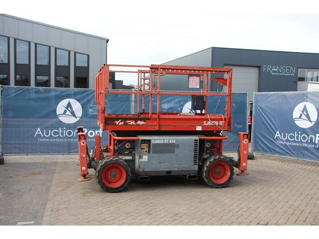 Schaarlift skyjack sj6826 rt 4x4 diesel 2016 - afbeelding 1 van  1