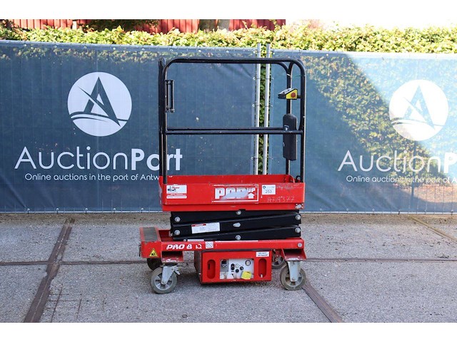 Schaarlift snorkel push 8 pro elektrisch 2015 - afbeelding 1 van  1
