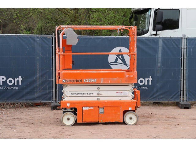 Schaarlift snorkel s3219e elektrisch 7.8m 2019 - afbeelding 1 van  1
