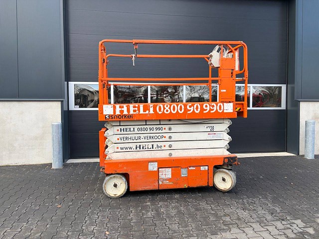Schaarlift snorkel s4732e elektrisch 11.8m 2017 - afbeelding 1 van  1