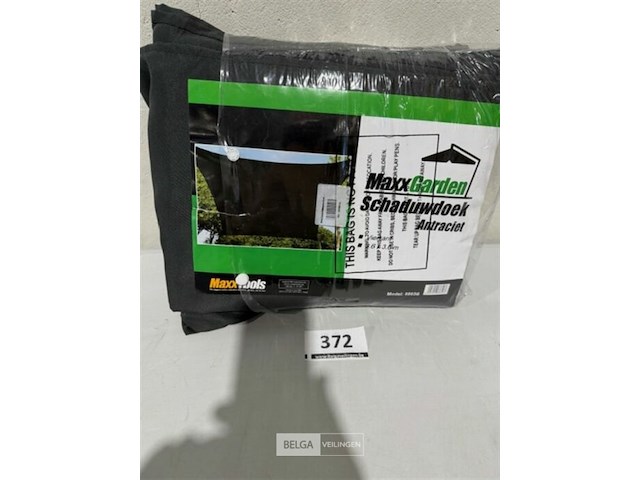 Schaduwdoek 3,6x3,6 meter antraciet - afbeelding 1 van  3