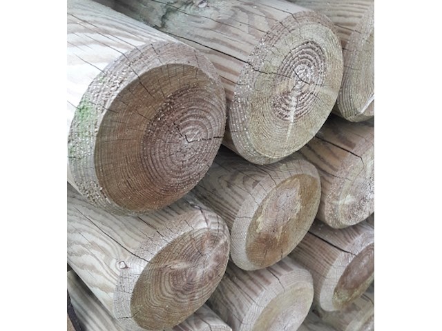 Schaduwdoek 3x3x3 op paal - afbeelding 5 van  5