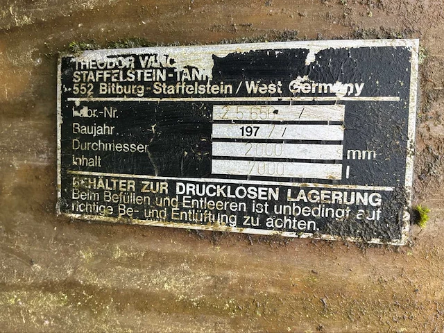Schaffelstein fermentatietank - schaffelstein-tank wijntank – 20.000 liter – 1977 - afbeelding 9 van  11