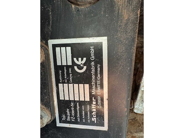 Schäffer - 1999 - 450ts - verreiker - afbeelding 2 van  12