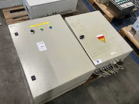 Schakelkast met inhoud (2x) - afbeelding 1 van  6