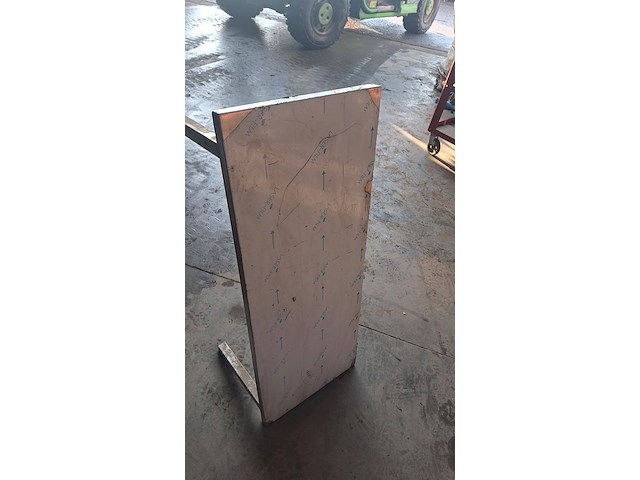 Schap inox 100x40cm - afbeelding 1 van  1