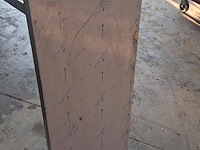 Schap inox 100x40cm - afbeelding 1 van  1