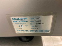 Scharfen g330 vleessnijmachine - afbeelding 3 van  3