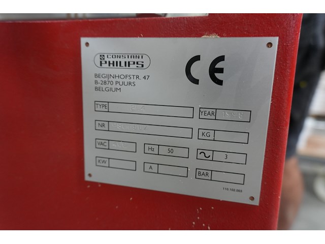Scharnierboormachine ganner/constant philips 204 - afbeelding 5 van  7