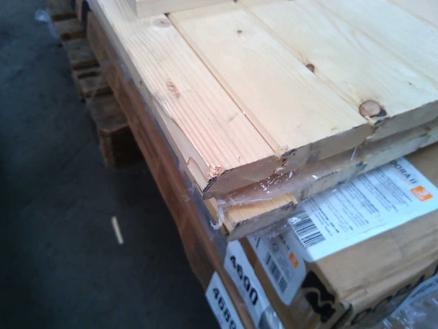 Scharnierende garagedeur in voor 2 bladen handgeschakeld h.200 x w.240 cm - afbeelding 3 van  6
