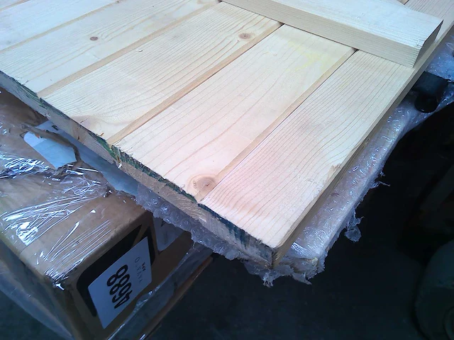 Scharnierende garagedeur in voor 2 bladen handgeschakeld h.200 x w.240 cm - afbeelding 4 van  6