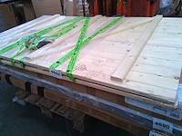 Scharnierende garagedeur in voor 2 bladen handgeschakeld h.200 x w.240 cm - afbeelding 6 van  6
