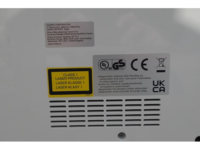 Scharp printer - afbeelding 7 van  7