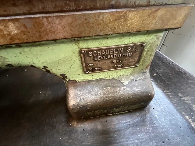 Schaublin - 1965 - 102-80 - universele draaibank - afbeelding 4 van  5