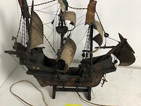 Scheepsmodel lamp - afbeelding 1 van  1