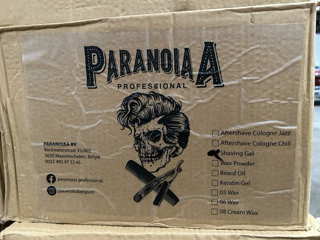 Scheergel paranoia - afbeelding 2 van  3