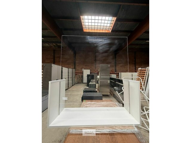 Scheidingswand plexiglas - afbeelding 1 van  3