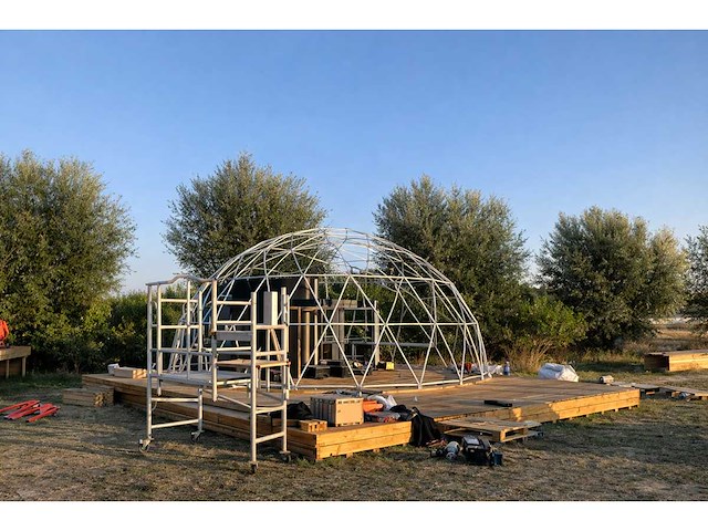 Schelder geodisic glamping dome - afbeelding 5 van  15