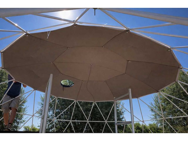Schelder geodisic glamping dome - afbeelding 6 van  15