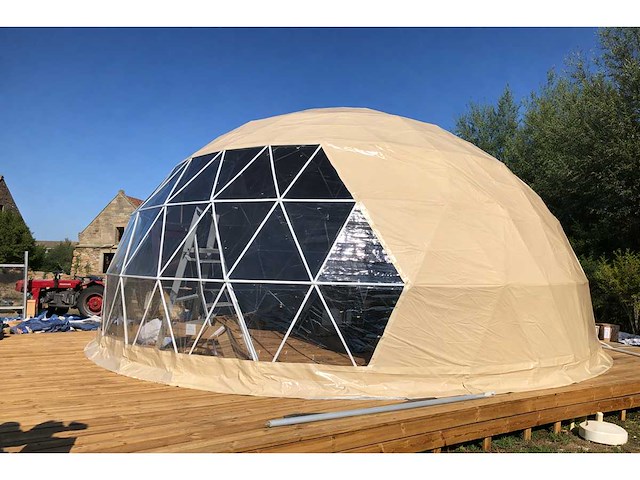 Schelder geodisic glamping dome - afbeelding 1 van  15