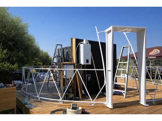 Schelder geodisic glamping dome - afbeelding 8 van  15