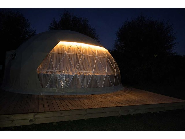 Schelder geodisic glamping dome - afbeelding 13 van  15