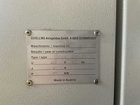 Schelling - 1999 - fmh 430/410 - automatische opdeelzaag met voorlader - afbeelding 3 van  3