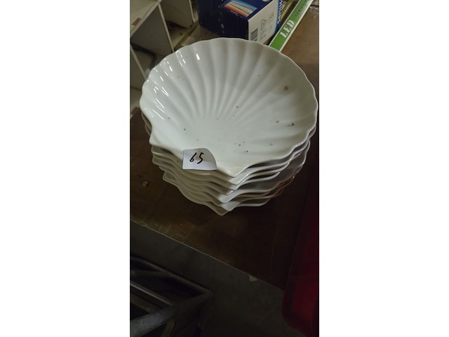 Schelp borden - afbeelding 1 van  1