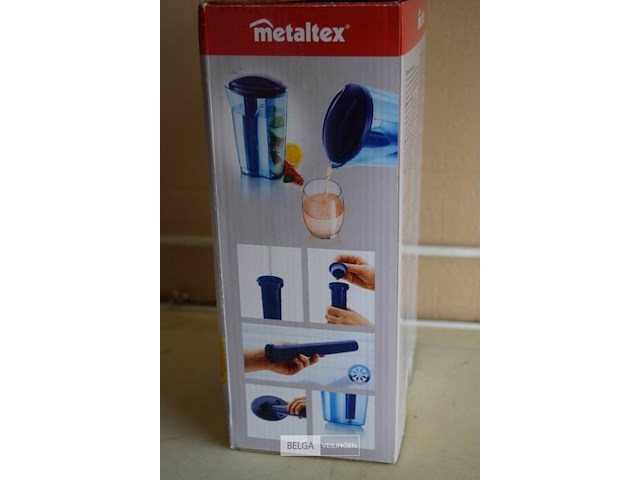 Schenkkan met thee/ groente/ fruit filter 2l - afbeelding 2 van  2