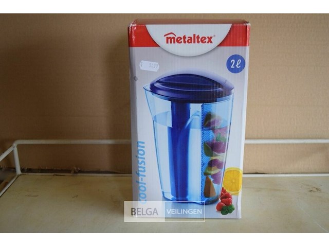 Schenkkan met thee/ groente/ fruit filter 2l - afbeelding 1 van  2