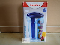 Schenkkan met thee/ groente/ fruit filter 2l - afbeelding 1 van  2