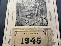 Scheurkalender der mijnwerkers 1945 (intact) - afbeelding 1 van  5