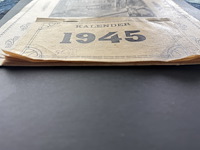 Scheurkalender der mijnwerkers 1945 (intact) - afbeelding 5 van  5