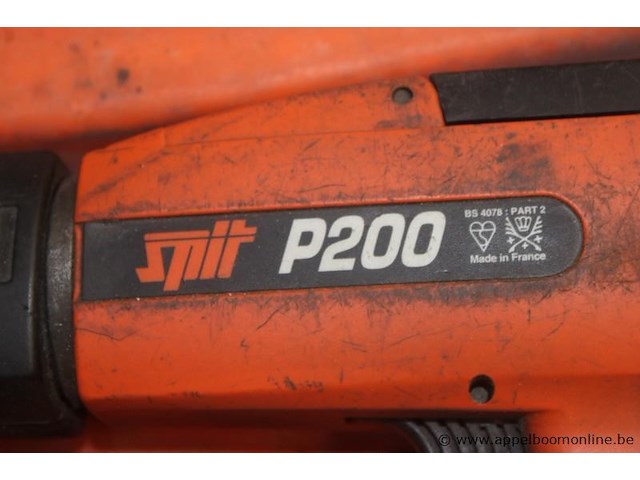 Schietapparaat spit p200, inclusief koffer, borstel, handleiding, patronen, werking niet gekend - afbeelding 2 van  2