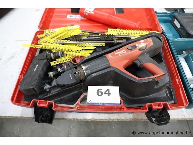 Schiethamer hilti dx460, werking niet gekend - afbeelding 1 van  3