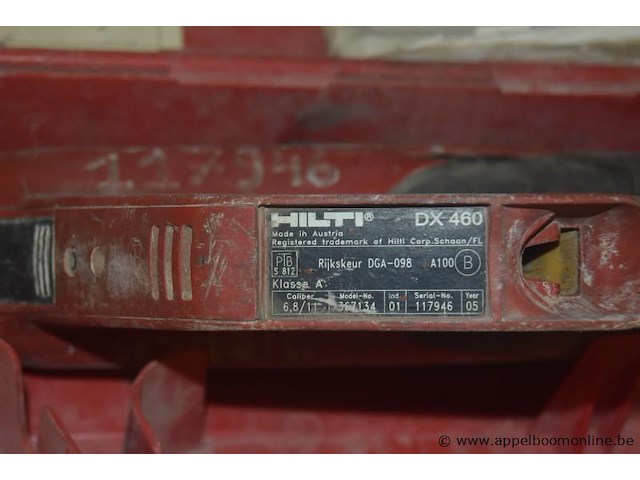 Schiethamer hilti dx460 - afbeelding 2 van  2