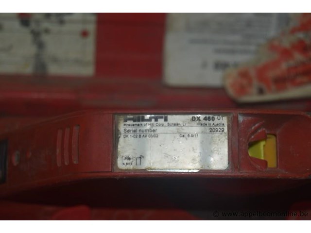 Schiethamer hilti dx461 - afbeelding 2 van  2