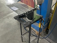 Schijfschuurmachine huvema hu 305 bds, bouwjaar 1996, vermogen van 1,42 kw en een spanning van 230 v