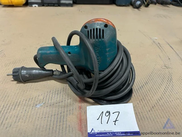 Schijfschuurmachine makita gv5000, 220 v, 125 mm schijfdiameter. - afbeelding 1 van  2