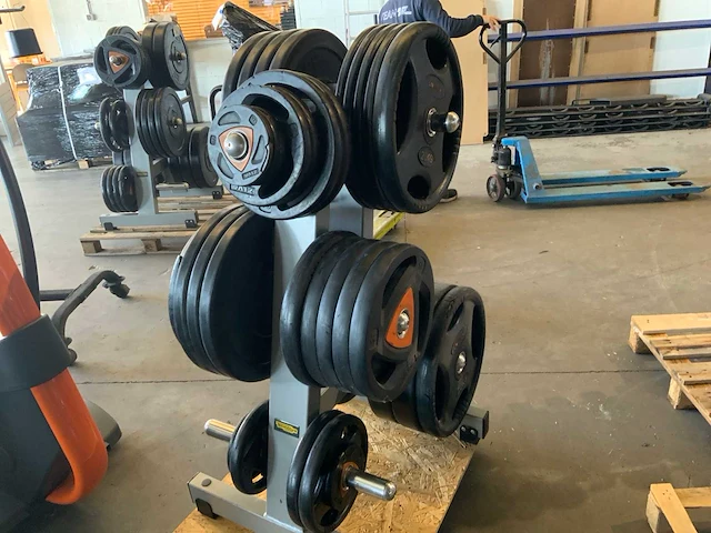 Schijven 50 mm 4x20;5x15;15x10;2x5kg krachtstation - afbeelding 1 van  4