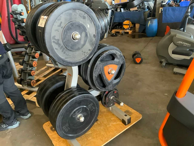 Schijven 50 mm 4x20;5x15;15x10;2x5kg krachtstation - afbeelding 3 van  4