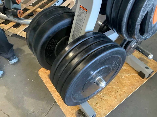 Schijven 50 mm 4x20;5x15;15x10;2x5kg krachtstation - afbeelding 4 van  4
